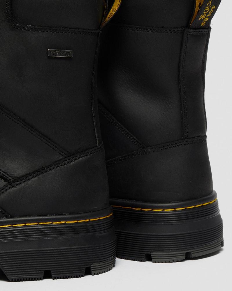 Dr Martens Iowa Vanntette Poly Fritidsstøvler Herre Svarte | Norge 338DFM